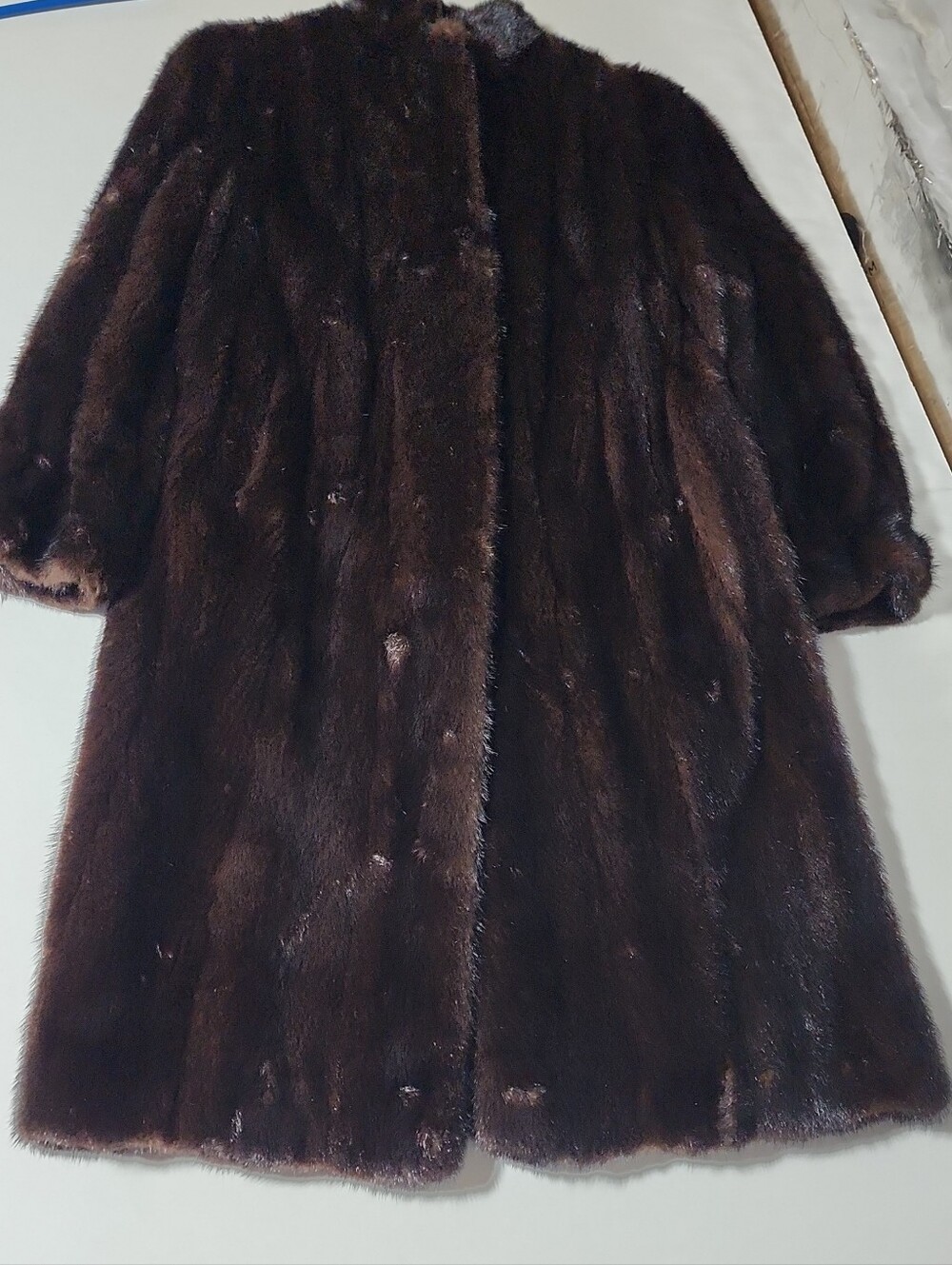 Classic Schlampp's From Minneapolis Dark Brown Mink Fur Coat